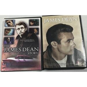 James Dean DVD Lot The James Dean Story & Hill Number One I Am A Fool Used